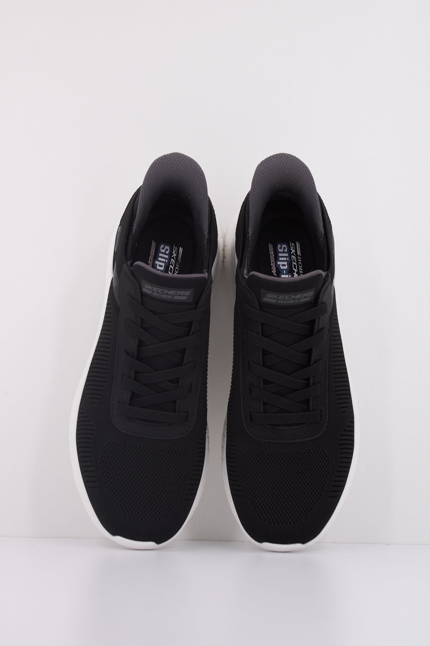 SKECHERS SLIP-INS BOBS SQUAD CHAOS en color NEGRO  (3)