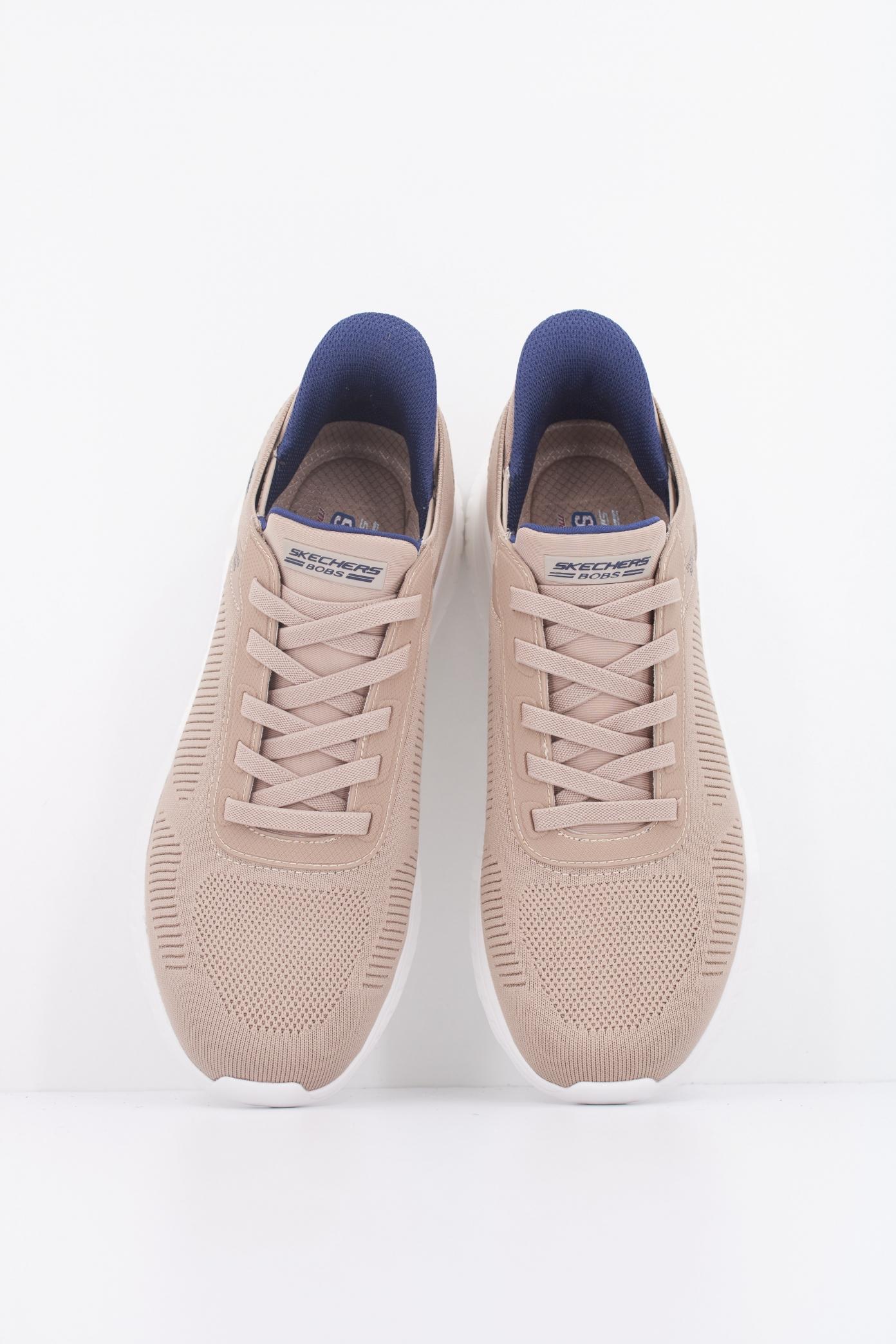 SKECHERS BOB SQUAD CHAOS SOLID STEP en color MARRON  (3)