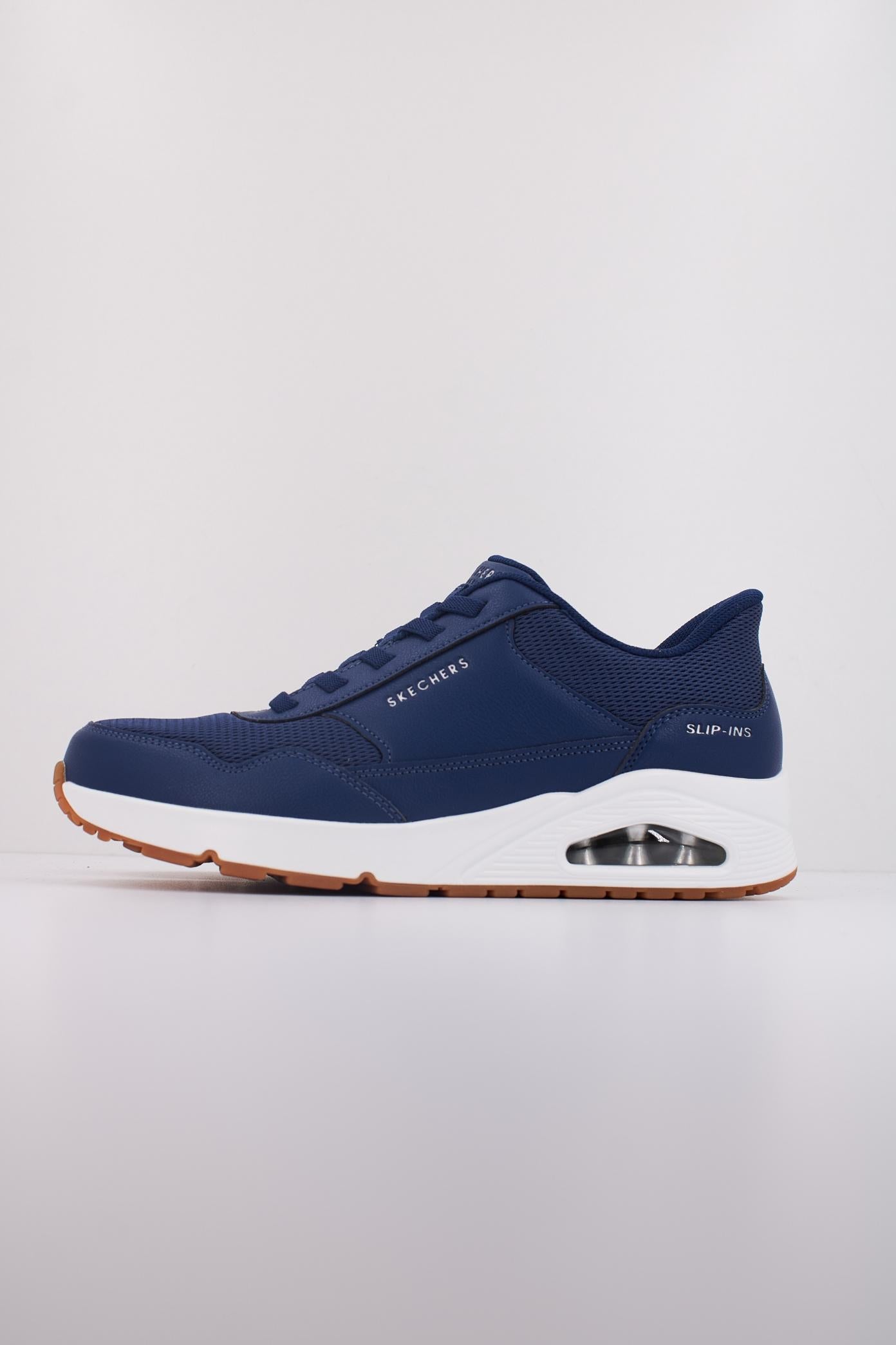 SKECHERS UNO - BANKSIA SLIP-INS en color AZUL  (1)