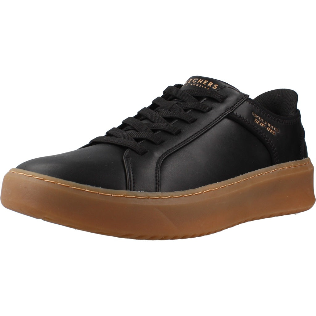SKECHERS COURT BREAK SLIP-INS en color NEGRO  (1)