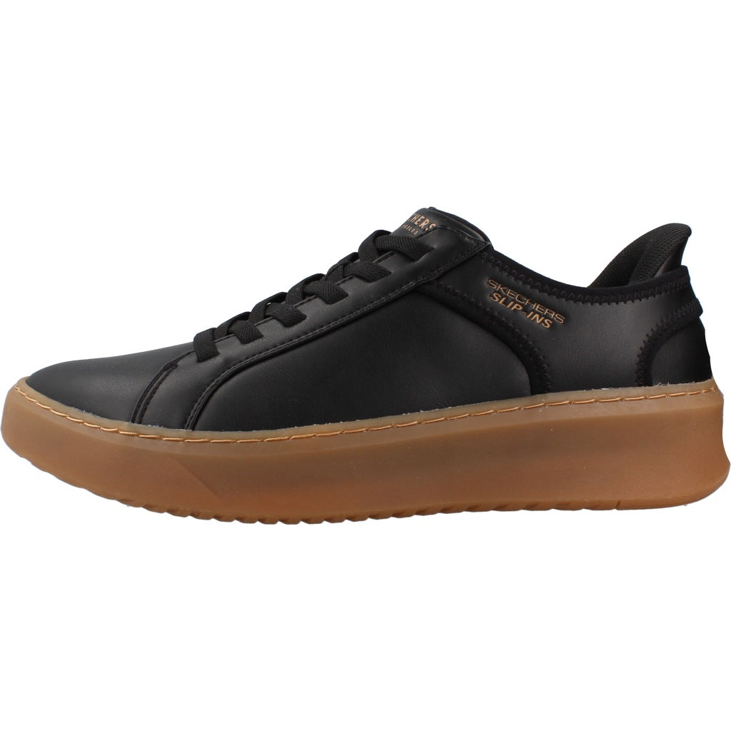 SKECHERS COURT BREAK SLIP-INS en color NEGRO  (2)