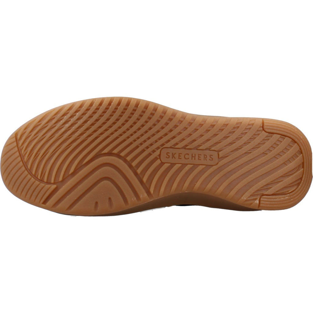 SKECHERS COURT BREAK SLIP-INS en color NEGRO  (6)