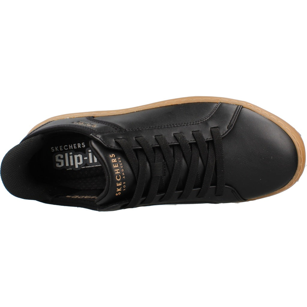 SKECHERS COURT BREAK SLIP-INS en color NEGRO  (7)