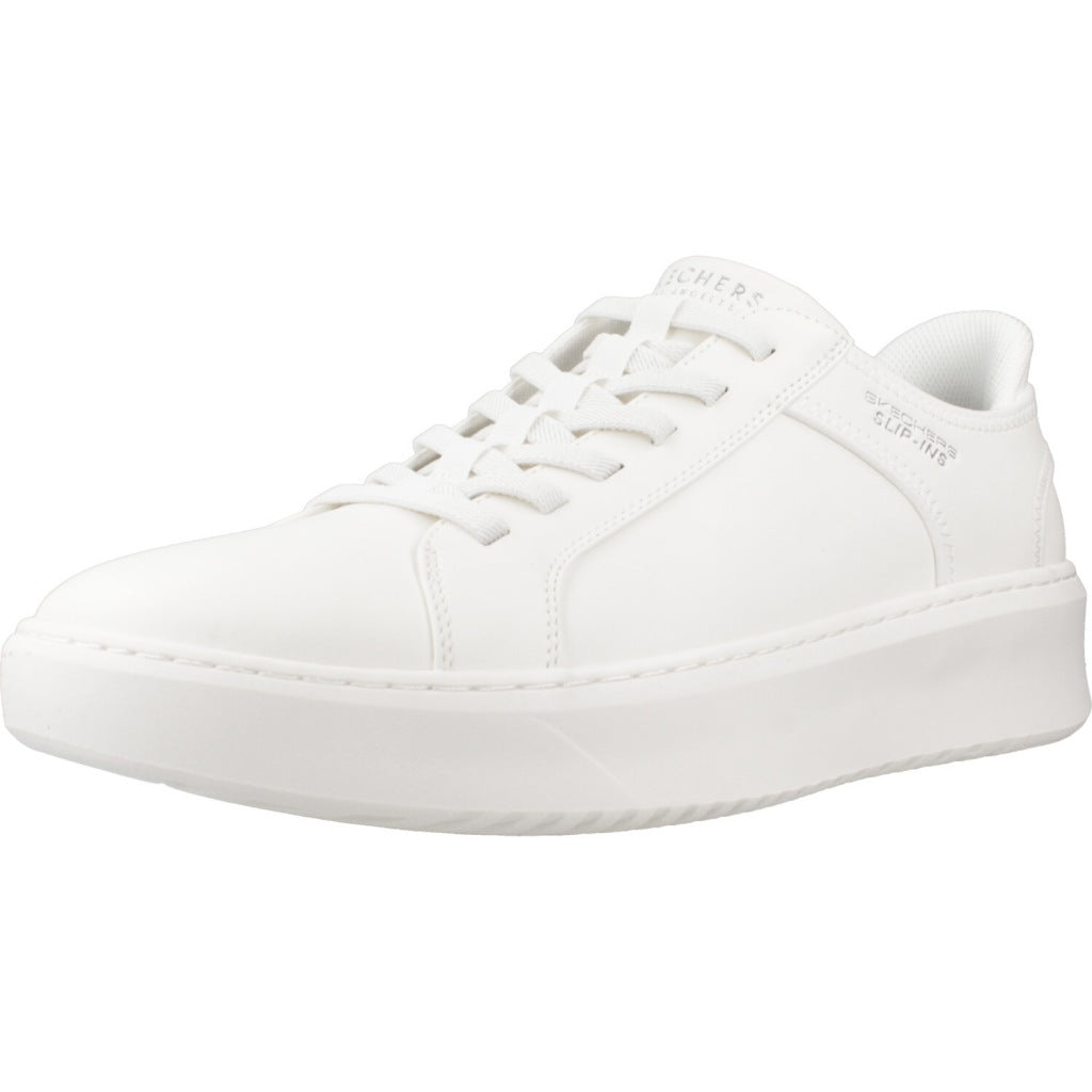 SKECHERS COURT BREAK SLIP-INS en color BLANCO  (1)