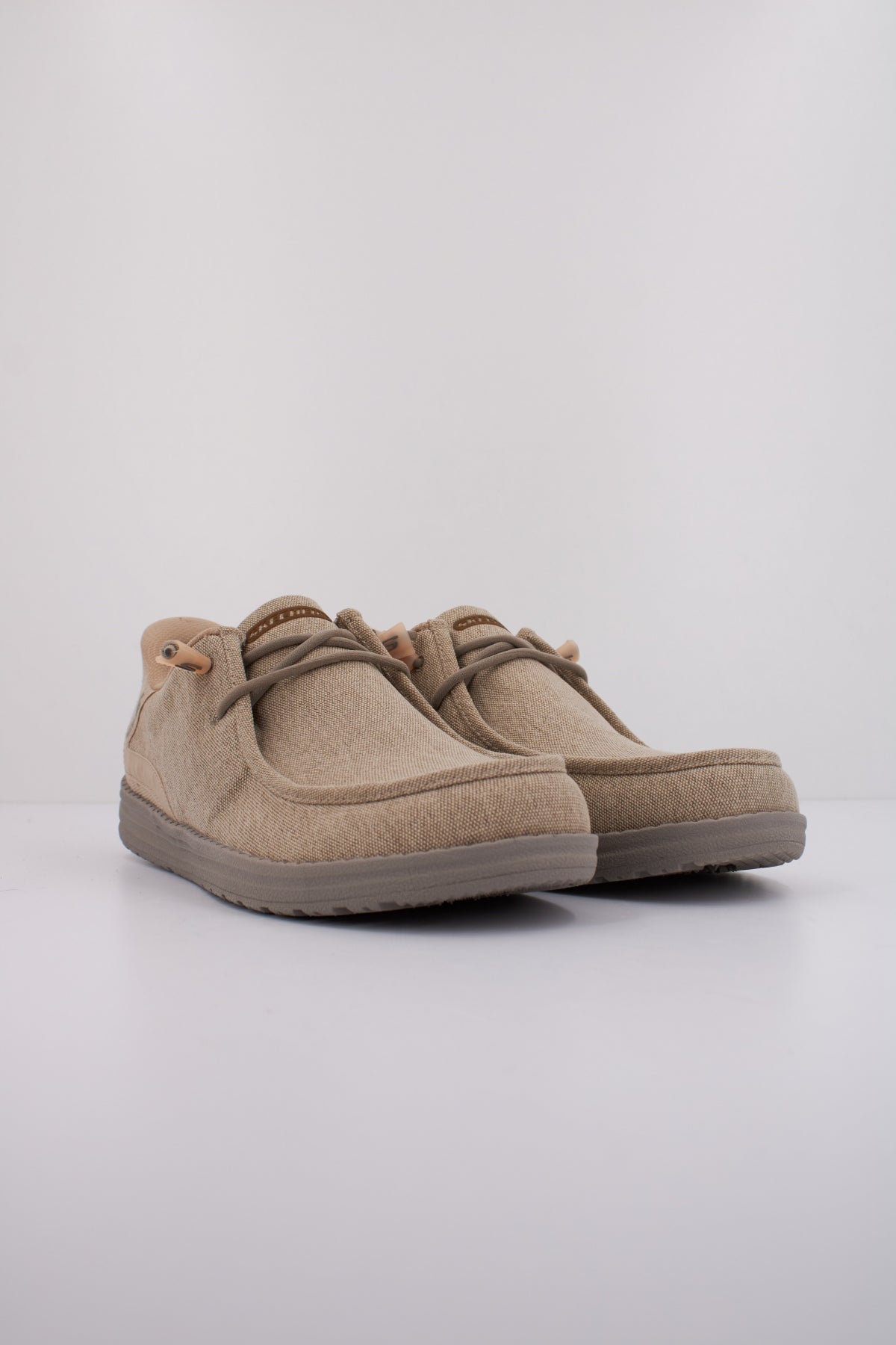 SKECHERS SLIP-INS MELSON en color MARRON CLARO  (2)