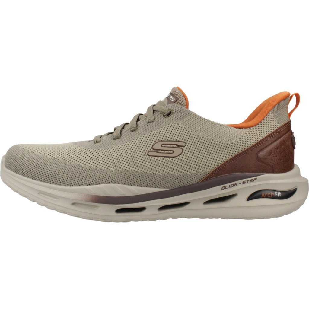 SKECHERS ARCH FIT ORVAN en color VERDE  (2)