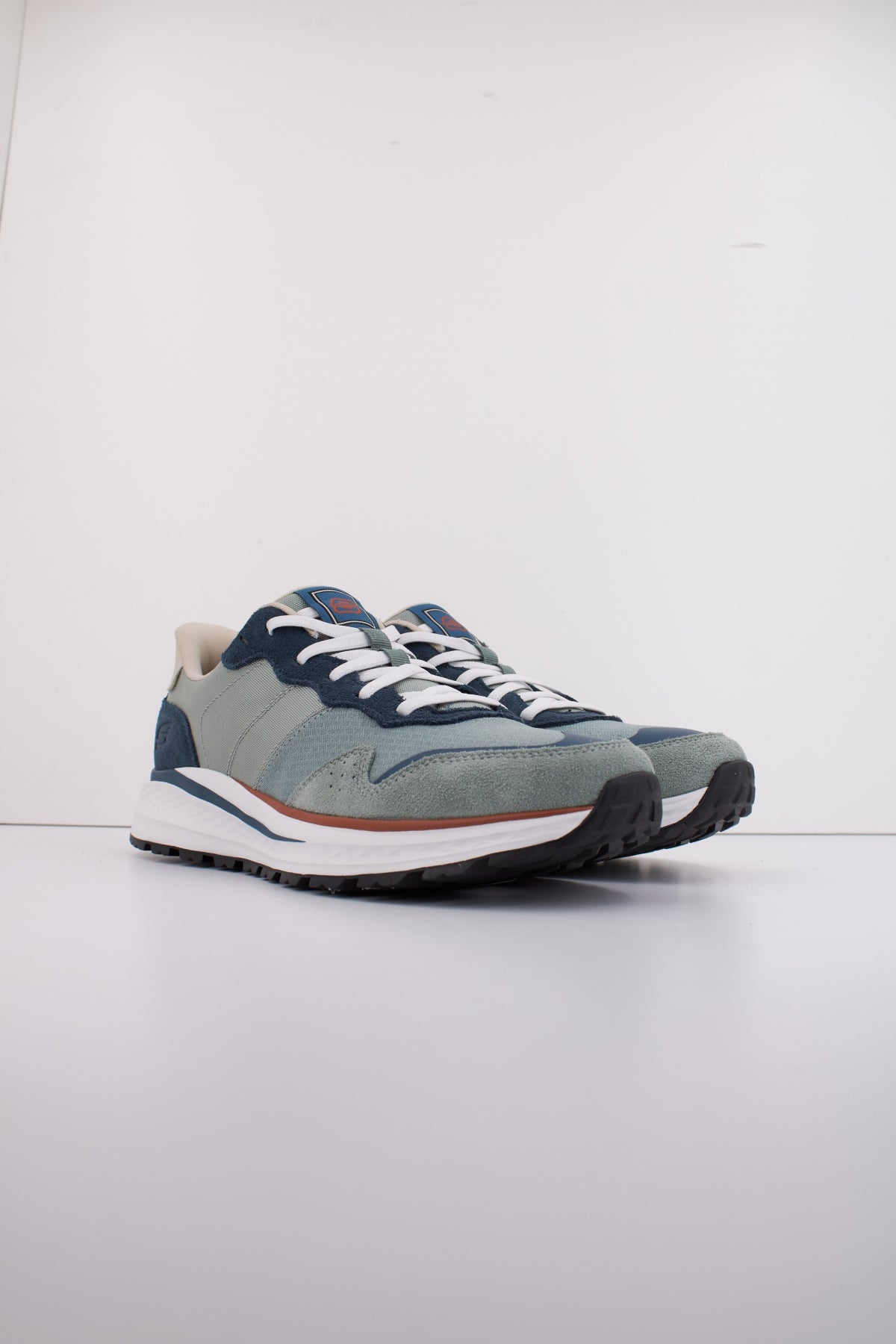 SKECHERS SLIP-INS SLADE ULTRA-MERCER en color AZUL  (2)