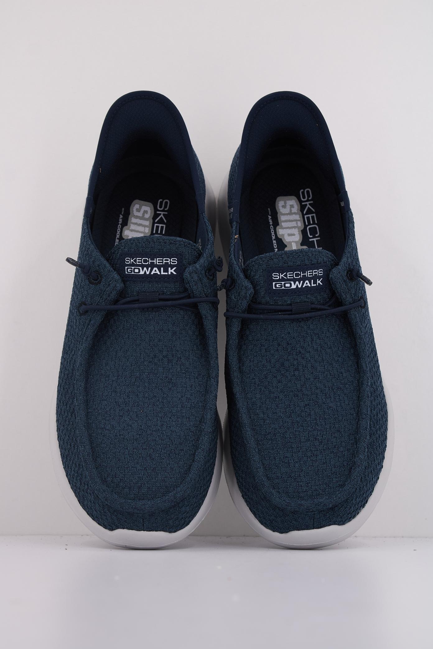 SKECHERS GO WALK FLEX en color AZUL  (3)