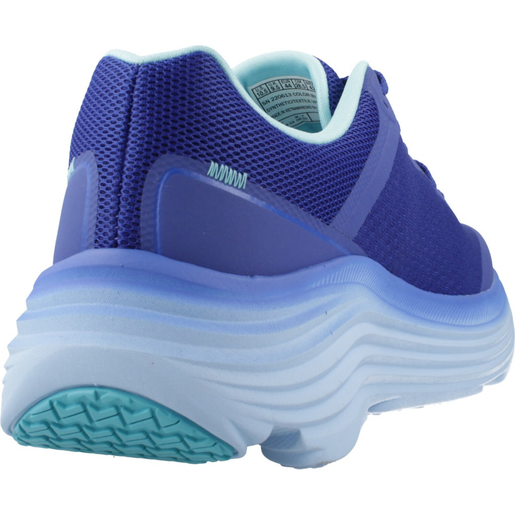 SKECHERS MAX CUSHIONING END en color AZUL  (3)