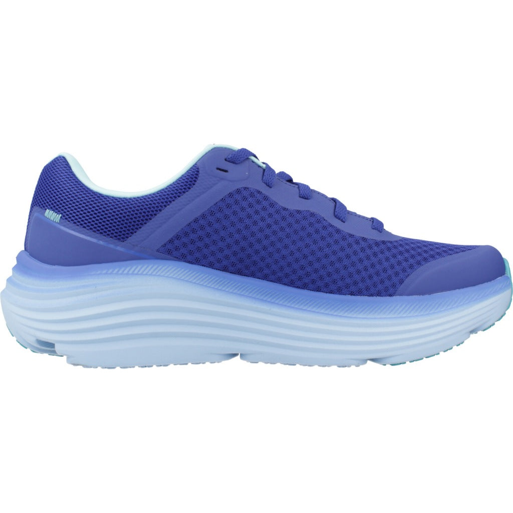 SKECHERS MAX CUSHIONING END en color AZUL  (4)