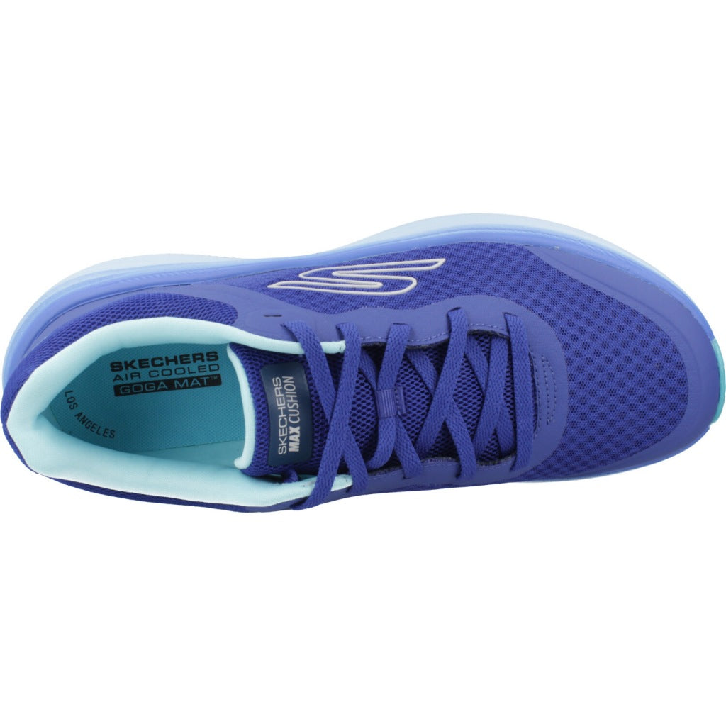SKECHERS MAX CUSHIONING END en color AZUL  (7)
