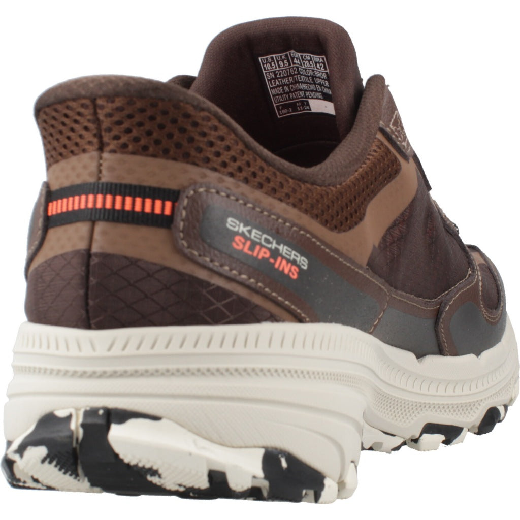SKECHERS GO RUN TRAIL . en color MARRON  (3)