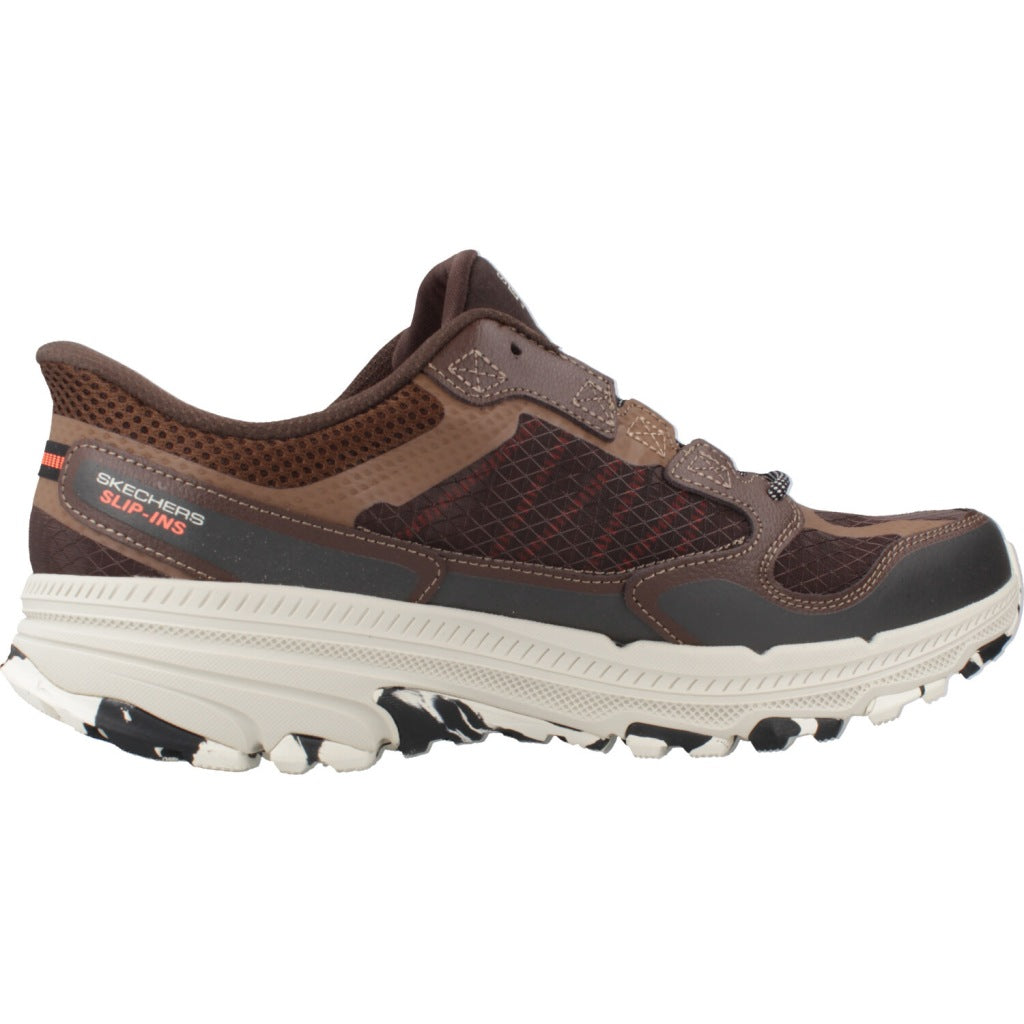 SKECHERS GO RUN TRAIL . en color MARRON  (4)