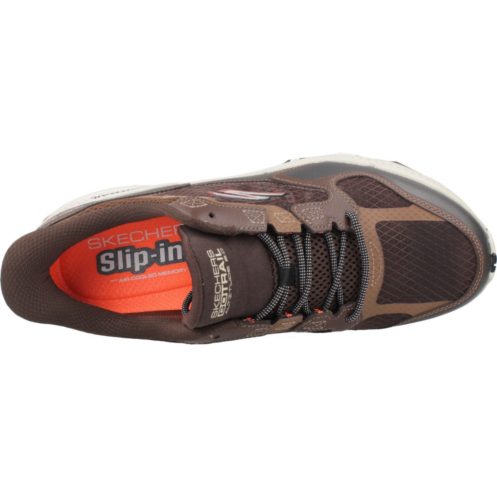 SKECHERS GO RUN TRAIL . en color MARRON  (7)