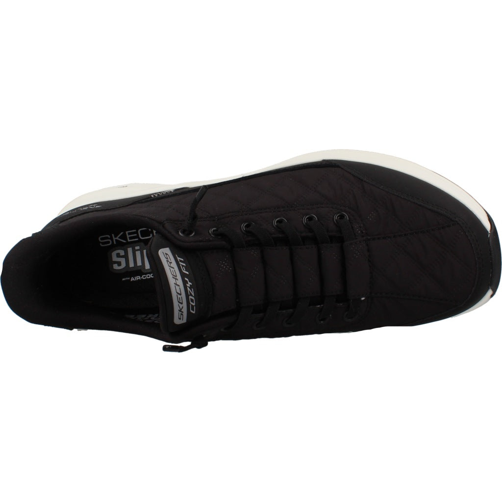SKECHERS S CONTOUR FOAM COZY FIT en color NEGRO  (7)