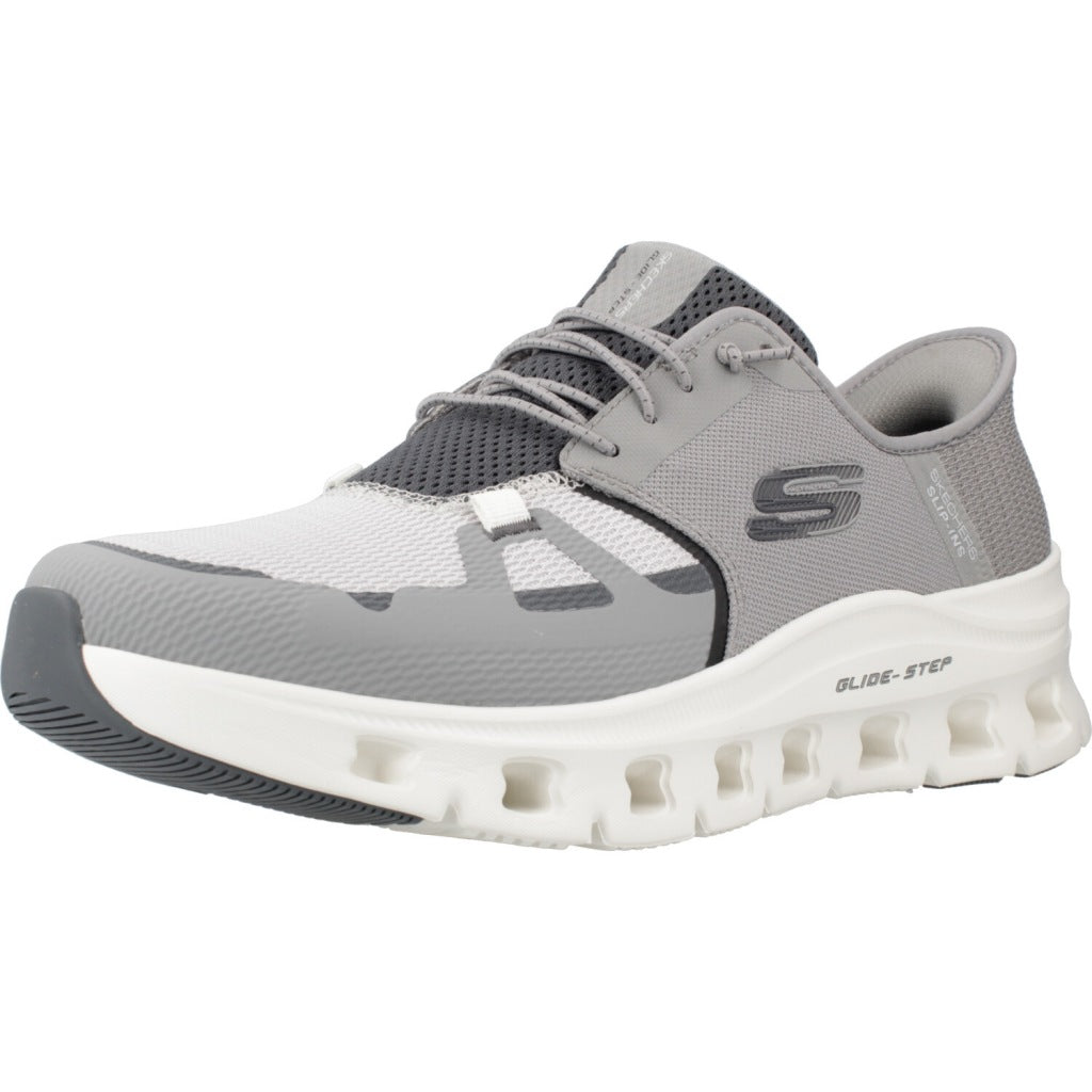 SKECHERS  GLIDE STEP PRO  en color GRIS  (1)