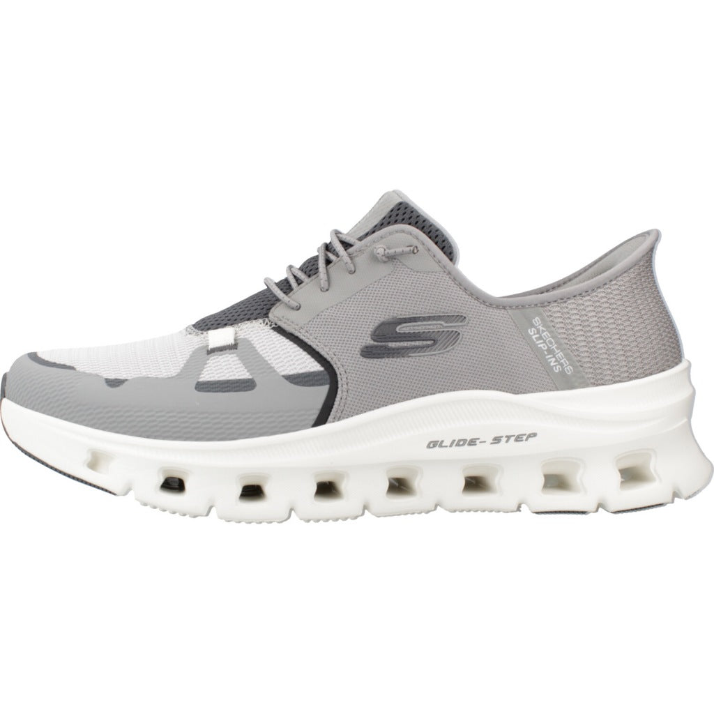 SKECHERS  GLIDE STEP PRO  en color GRIS  (2)
