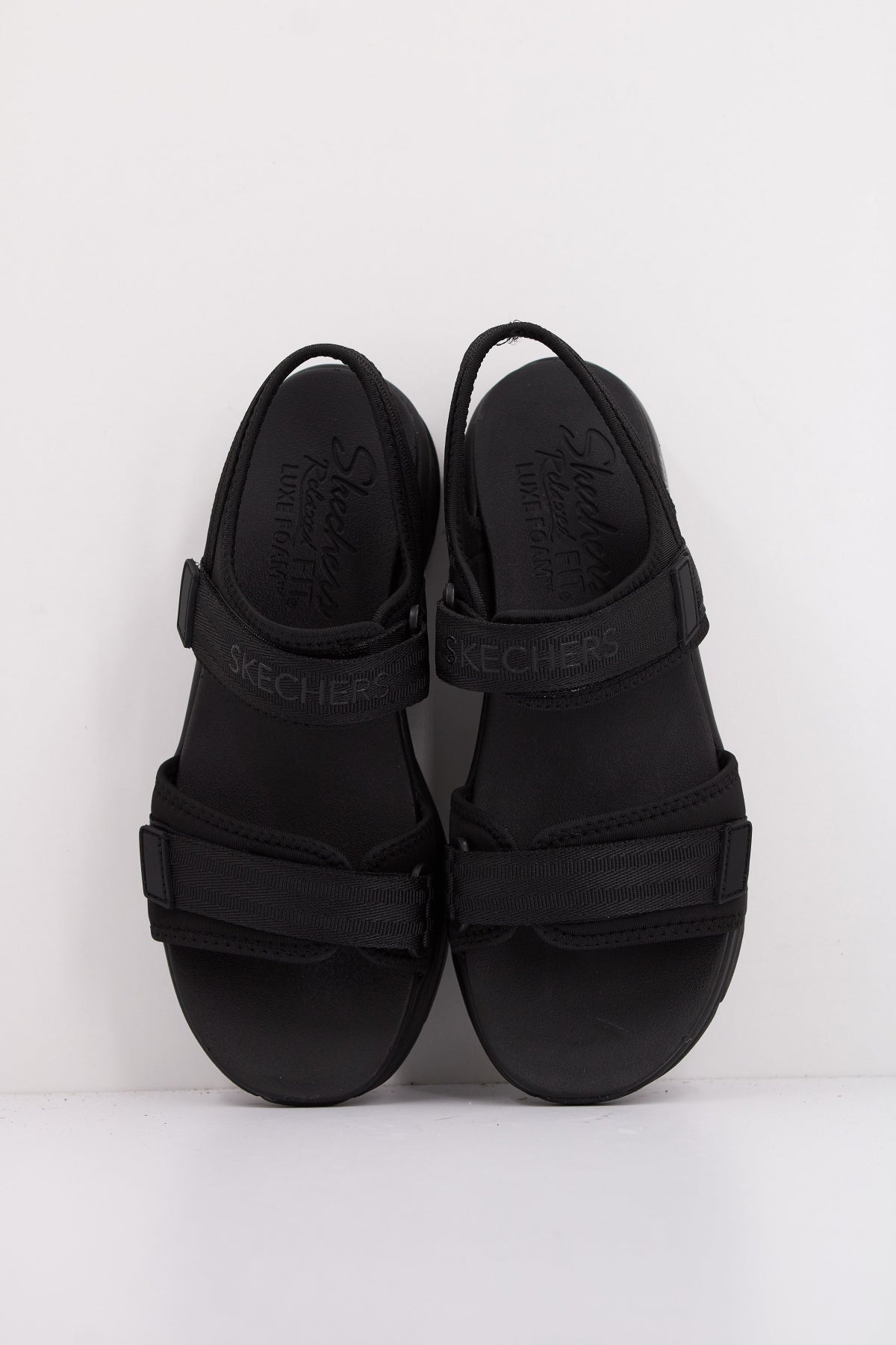 SKECHERS D'LUX WALKER ADORE en color NEGRO  (3)