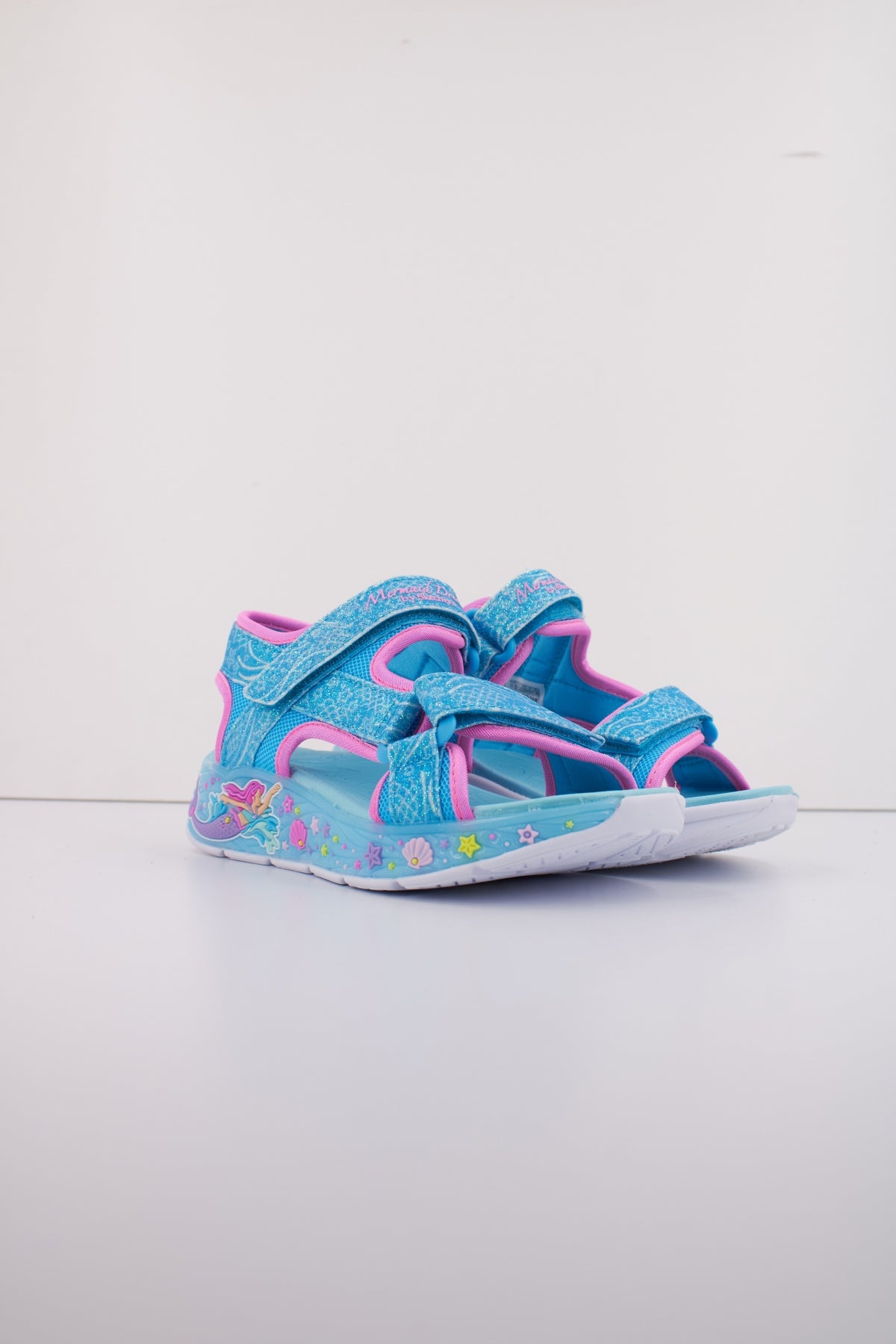 SKECHERS  LIGHTS MERMAID DR  en color AZUL  (2)