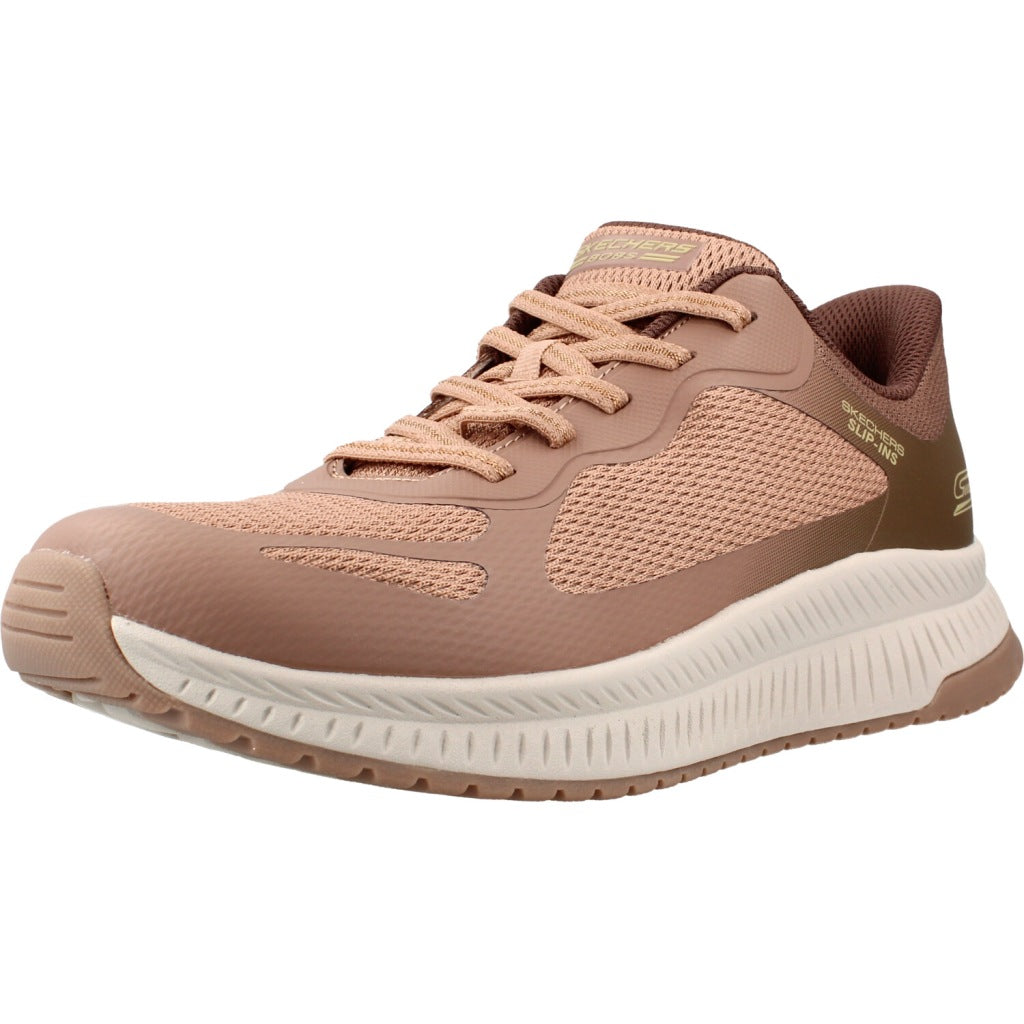 SKECHERS BOBS SQUAD  STAPLE LOOK en color ROSA  (1)