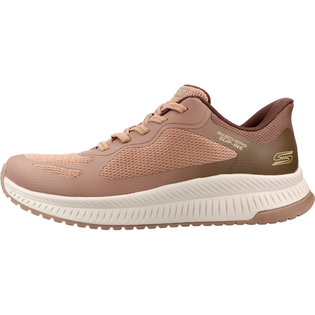 SKECHERS BOBS SQUAD  STAPLE LOOK en color ROSA  (2)