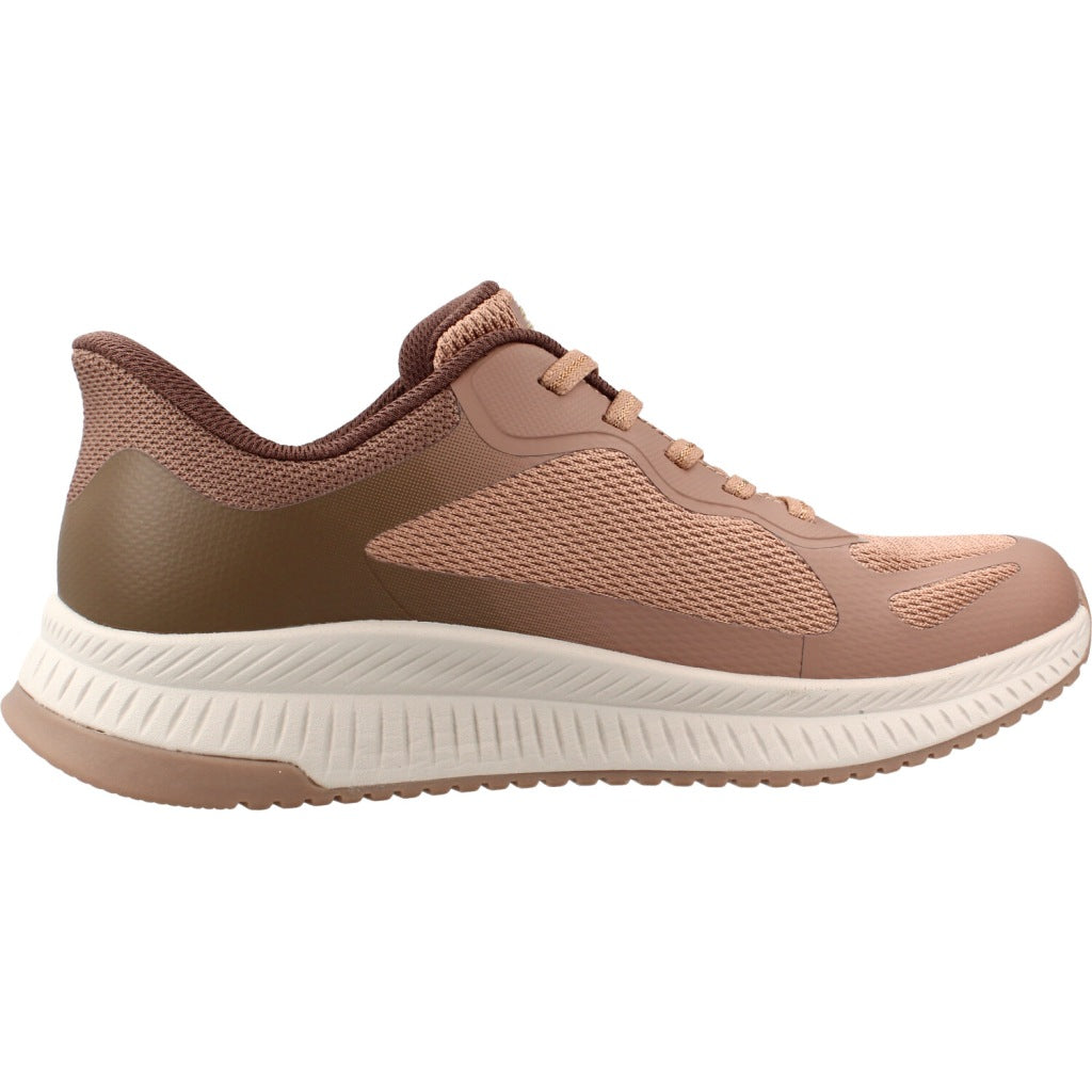 SKECHERS BOBS SQUAD  STAPLE LOOK en color ROSA  (4)