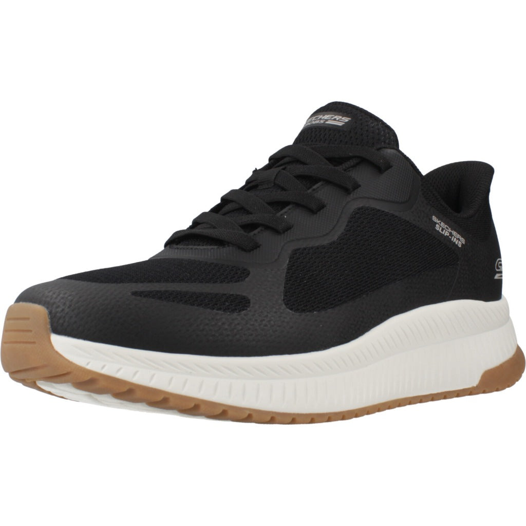 SKECHERS SLIP-INS BOBS SQUAD  en color NEGRO  (1)