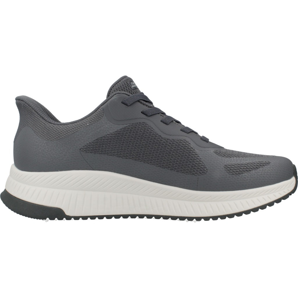 SKECHERS SLIP-INS BOBS SQUAD  en color GRIS  (4)
