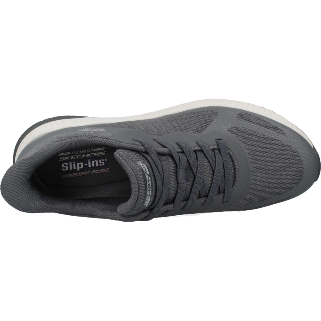 SKECHERS SLIP-INS BOBS SQUAD  en color GRIS  (7)