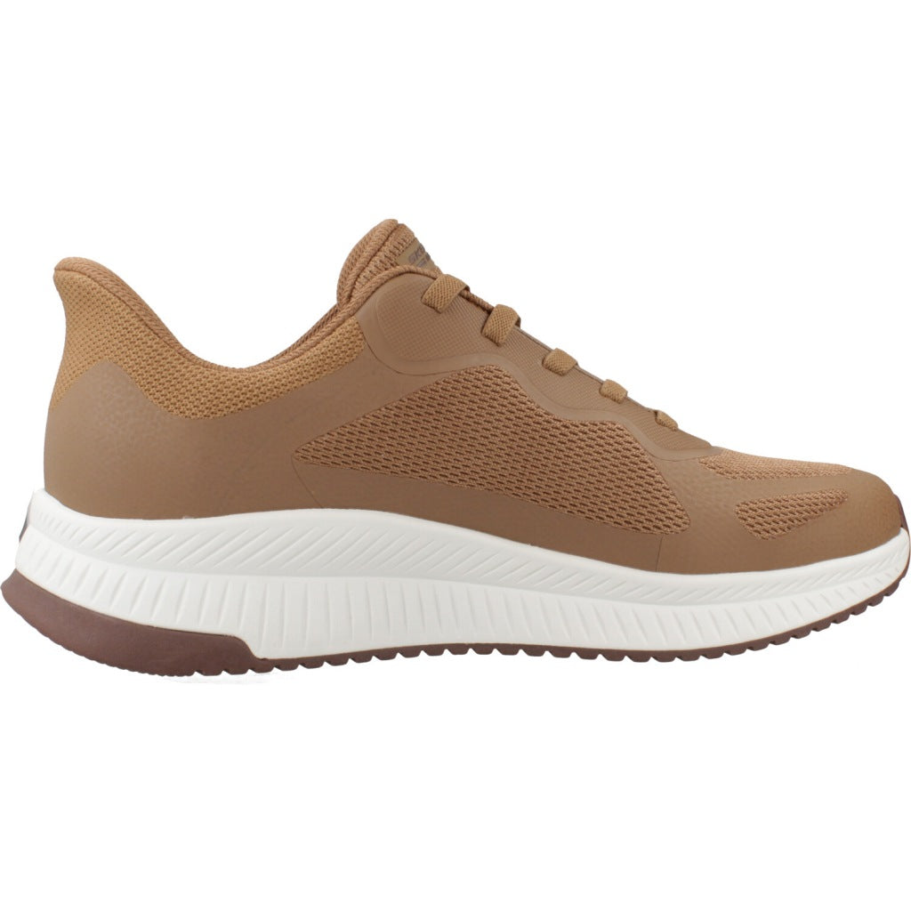 SKECHERS SLIP-INS BOBS SQUAD  en color MARRON  (4)