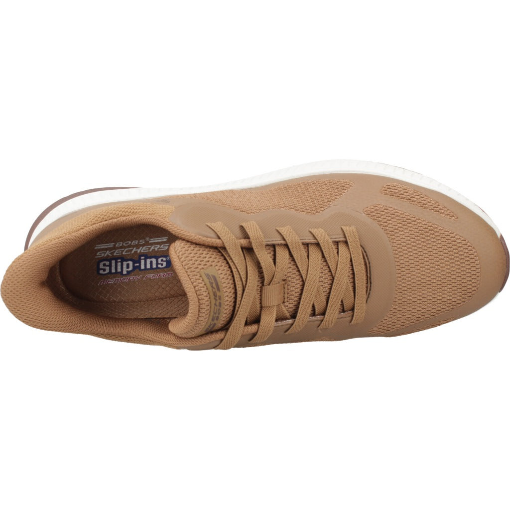 SKECHERS SLIP-INS BOBS SQUAD  en color MARRON  (7)