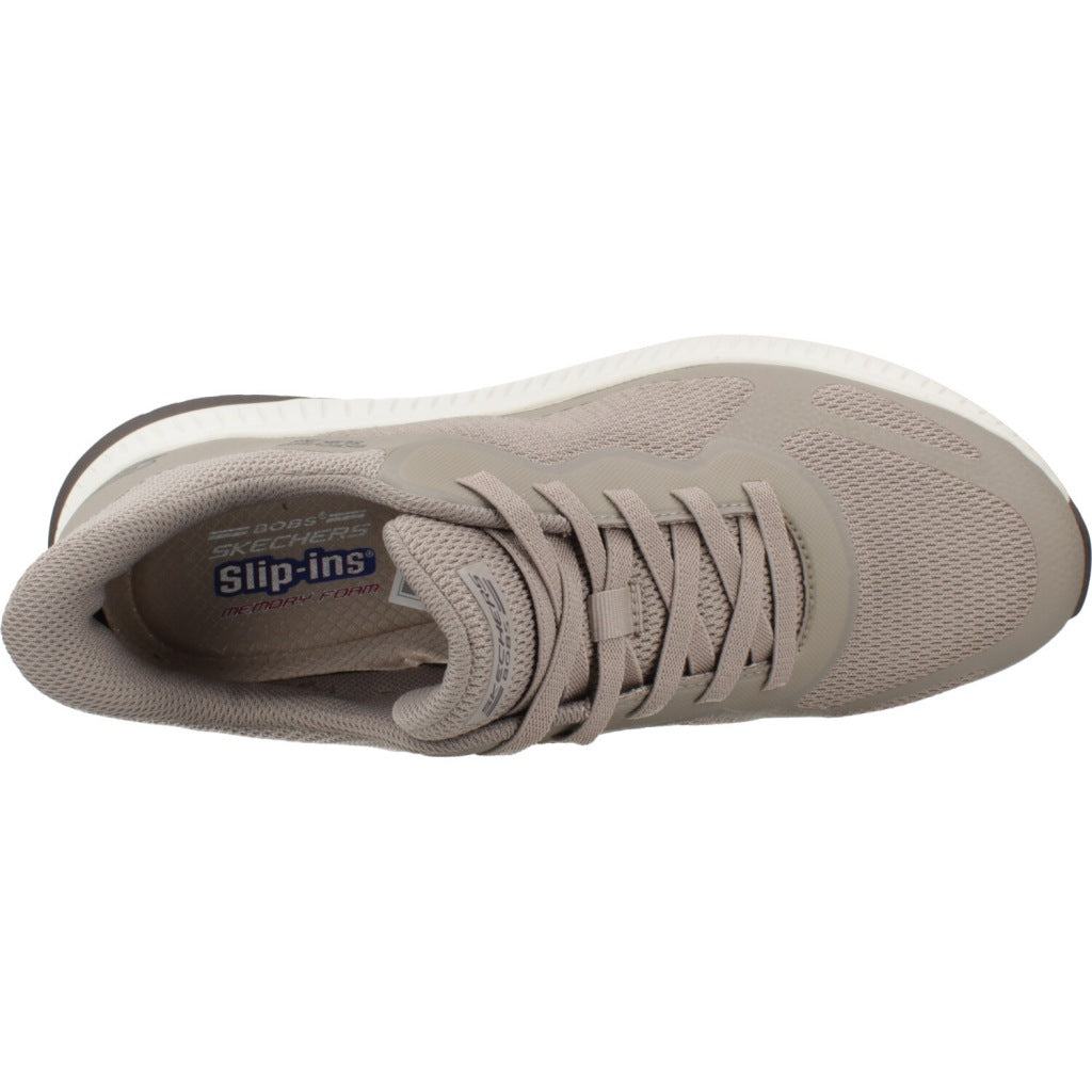 SKECHERS SLIP-INS BOBS SQUAD  en color MARRON  (7)