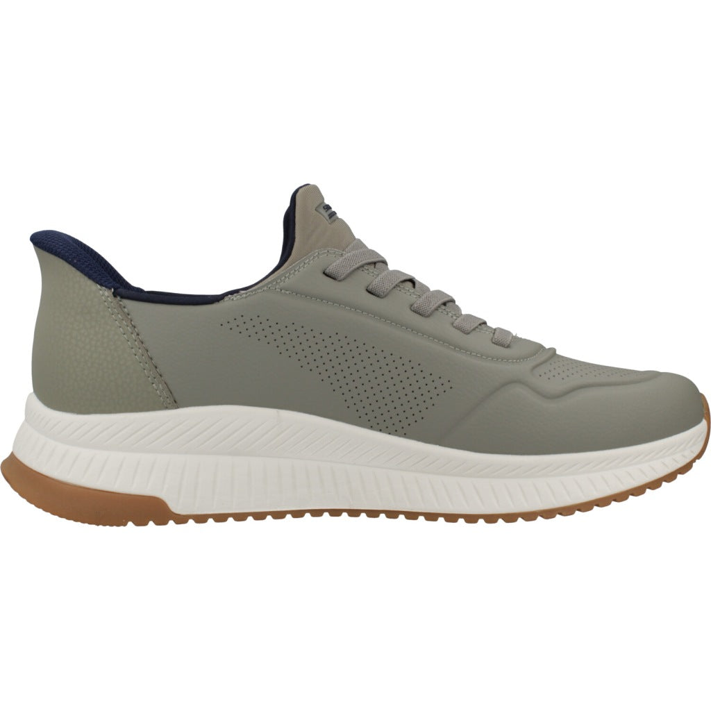 SKECHERS SLIP-INS BOBS SQUAD  - DIRECT STEP en color VERDE  (4)