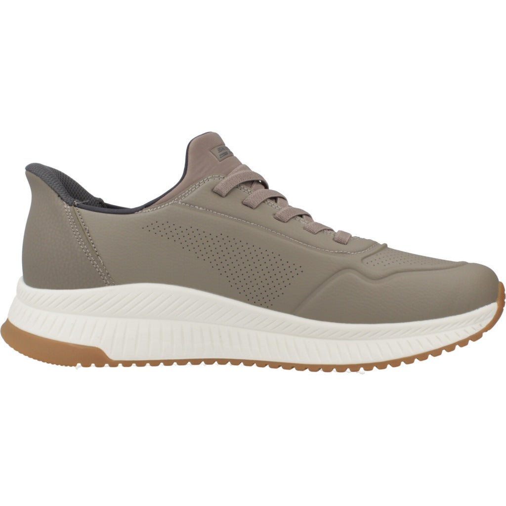 SKECHERS SLIP-INS BOBS SQUAD  - DIRECT STEP en color MARRON  (4)
