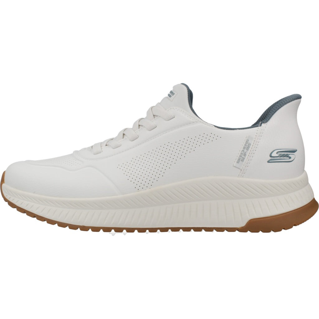 SKECHERS SLIP-INS BOBS SQUAD  - DIRECT STEP en color BLANCO  (2)