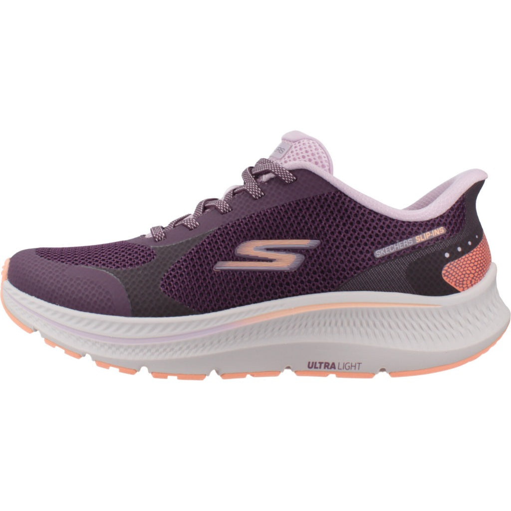 SKECHERS GO RUN ELEVATE . BANYAN en color VIOLETA  (2)