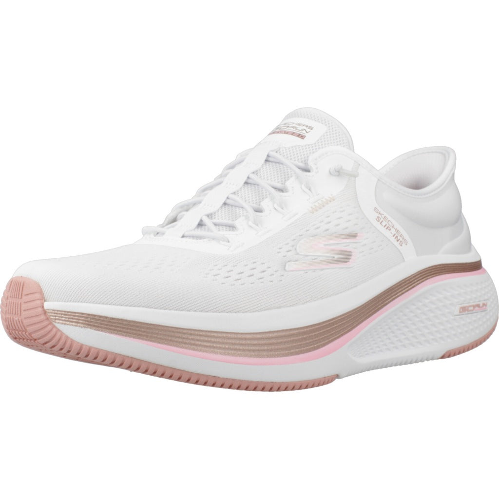 SKECHERS  GO RUN ELEVATE . BANYAN  en color BLANCO  (1)