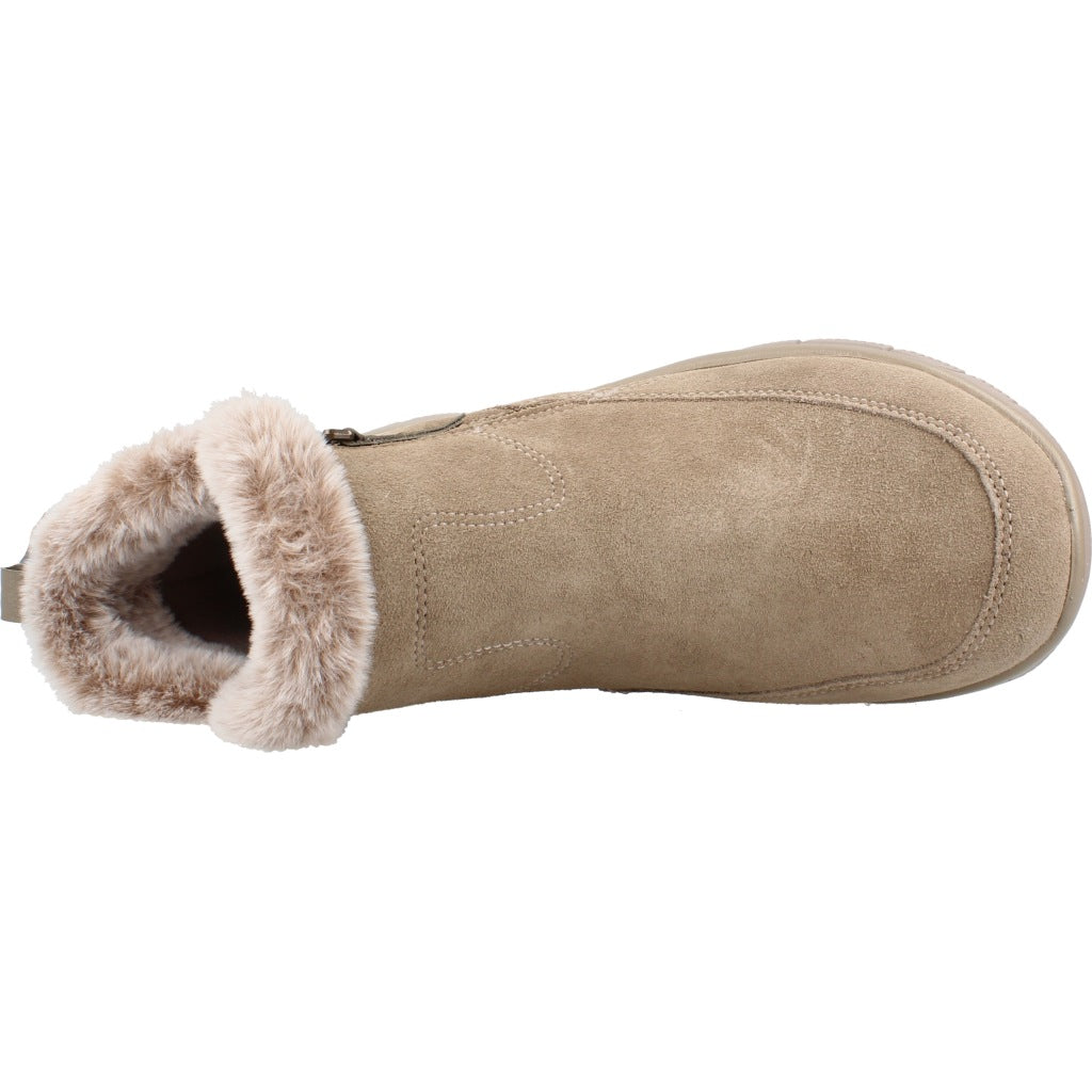 SKECHERS EASY GOING COOL ZIP en color MARRON CLARO  (7)