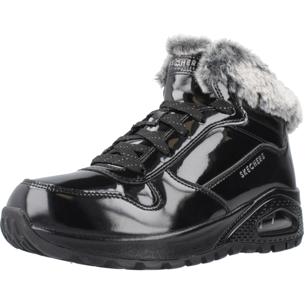 SKECHERS RUGGED FIESTY WINTER en color NEGRO  (1)