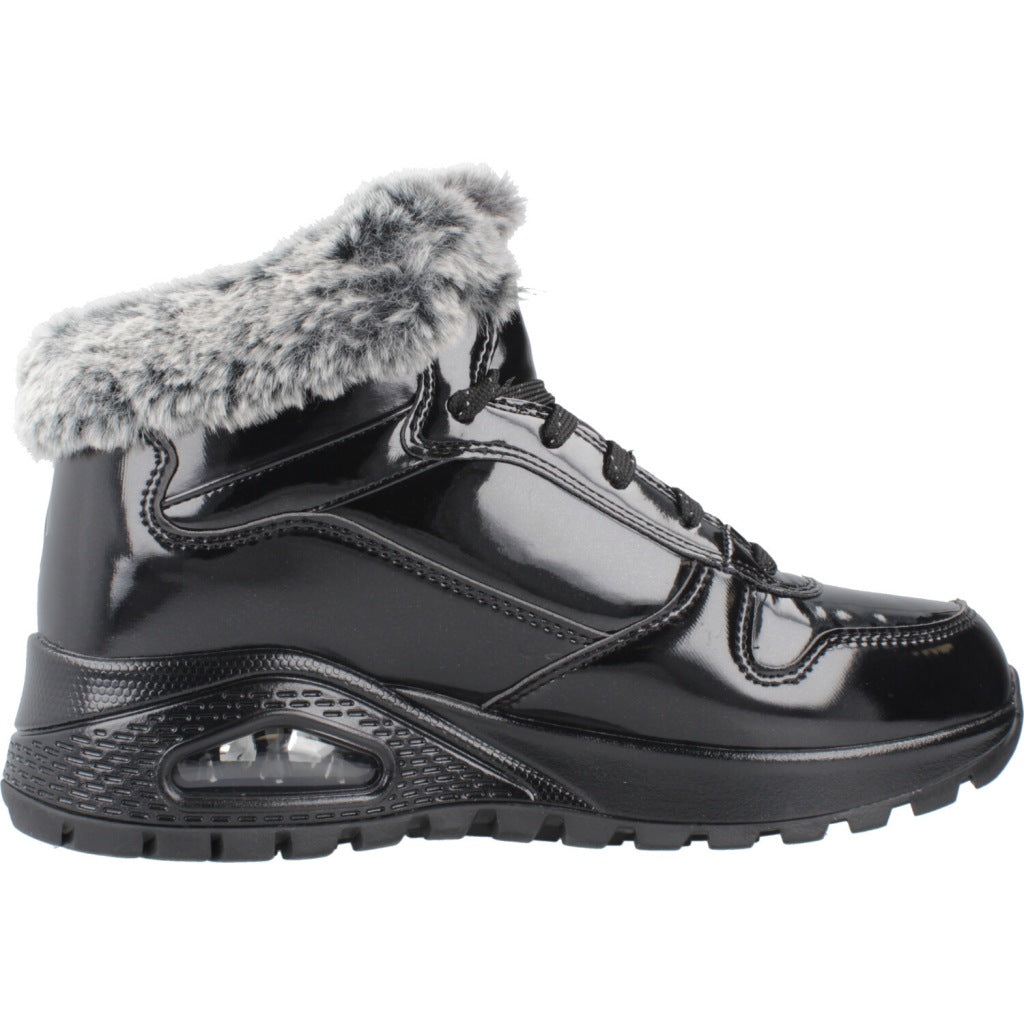 SKECHERS RUGGED FIESTY WINTER en color NEGRO  (4)