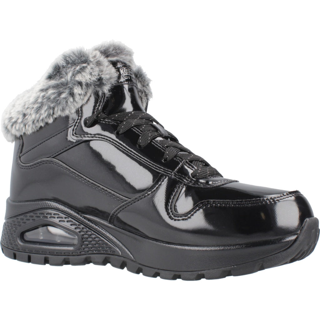 SKECHERS RUGGED FIESTY WINTER en color NEGRO  (5)