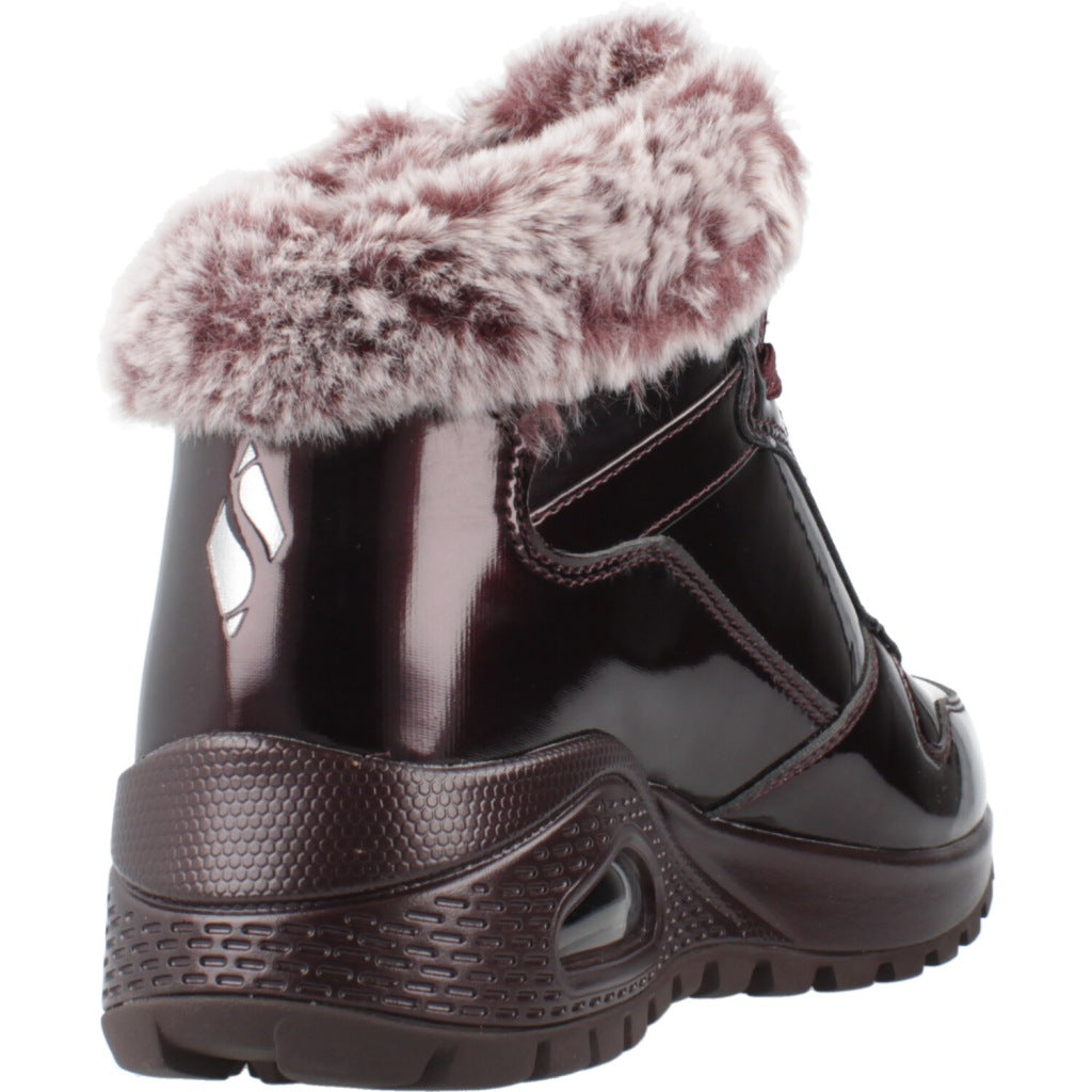 SKECHERS RUGGED FIESTY WINTER en color BURDEOS  (3)