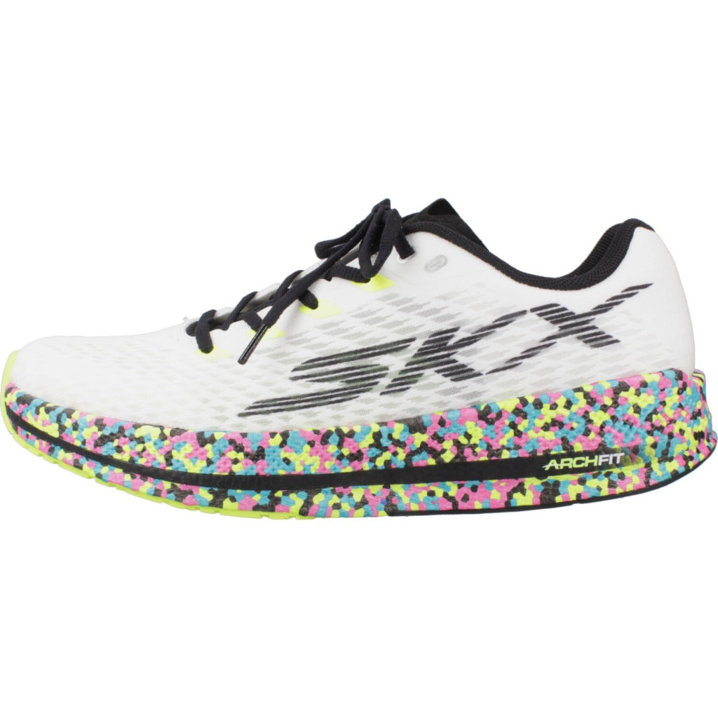 SKECHERS GO RUN RAZOR  en color BLANCO  (2)