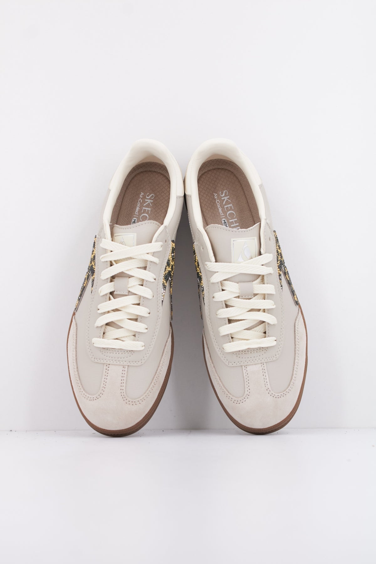 SKECHERS HOTSHOT SHIMMERING SPOTS en color BEIS  (3)