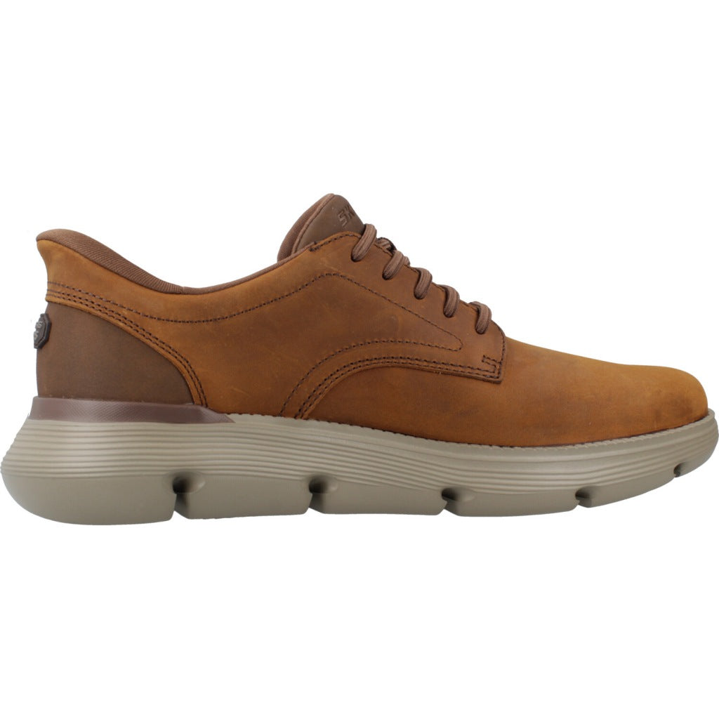 SKECHERS GARZA - DURAN en color MARRON  (4)