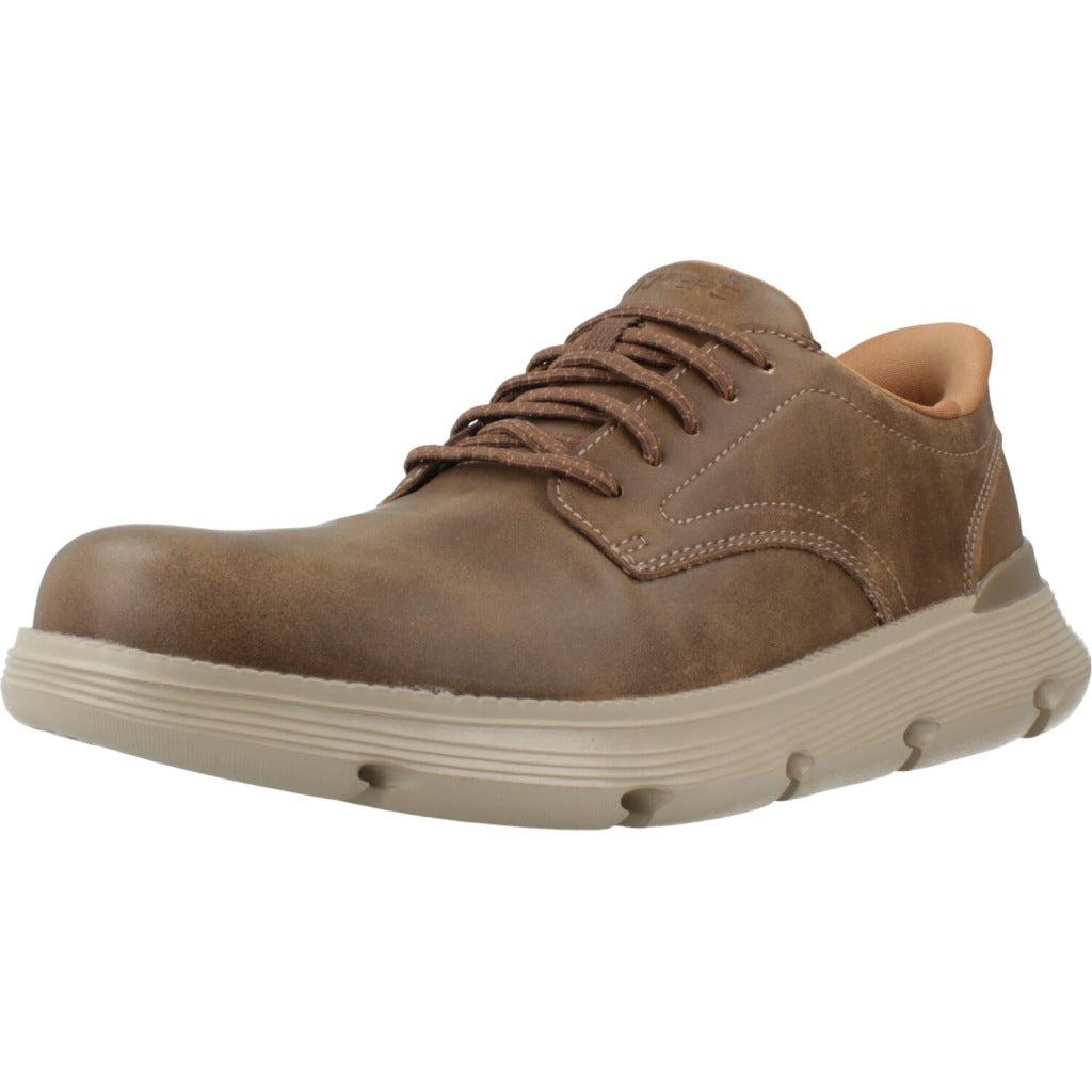 SKECHERS GARZA - DURAN en color MARRON  (1)