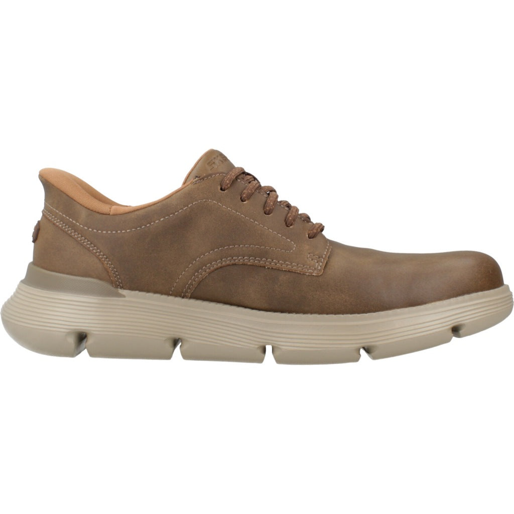 SKECHERS GARZA - DURAN en color MARRON  (4)