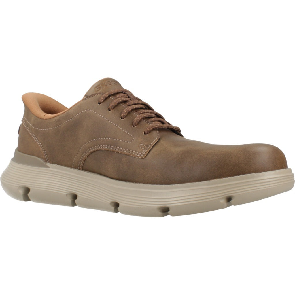 SKECHERS GARZA - DURAN en color MARRON  (5)