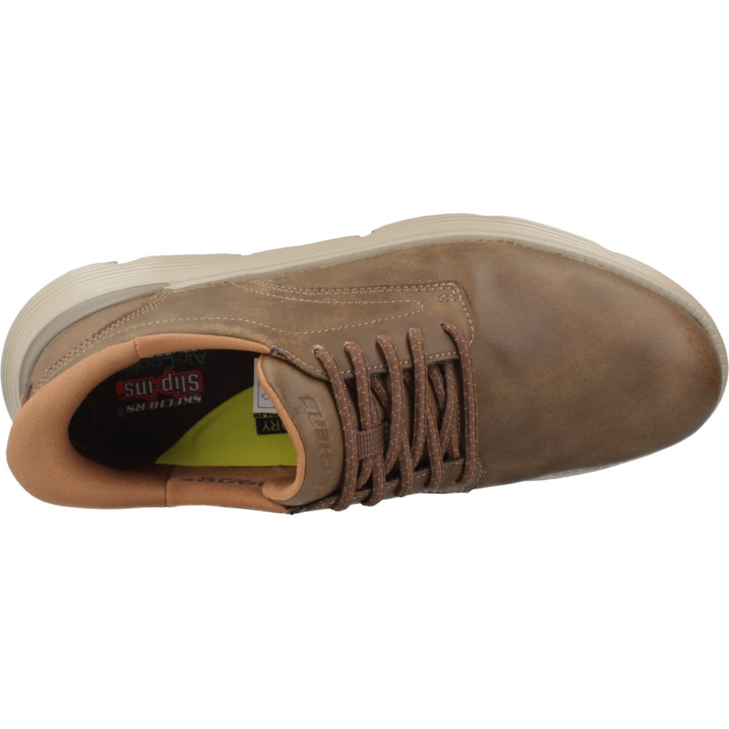 SKECHERS GARZA - DURAN en color MARRON  (7)