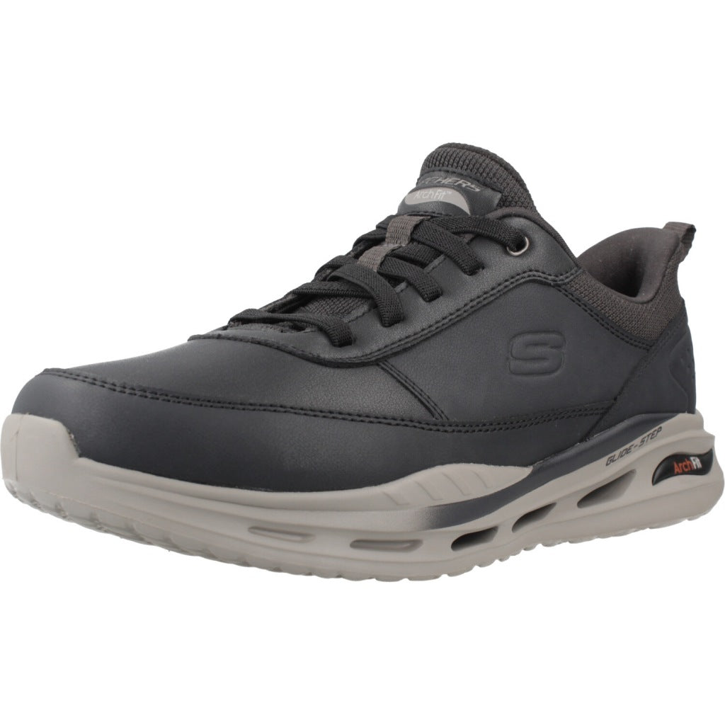 SKECHERS ARCH FIT ORVAN - MOXLEY en color NEGRO  (1)